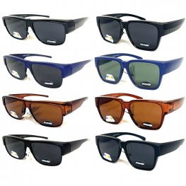 BB Fashion Fitover Polarized Sunglasses, 2 Style Mixed, SUP-BBP723/24