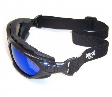 Choppers Convertible Goggles Sunglasses (Anti-Fog Coated) 8804-SMB