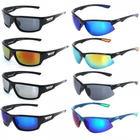 Poker Sport Plastic Sunglasses 2 Styles Asort. PO101/102