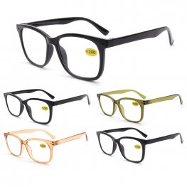 Fashion Plastic Reading Glasses 4 Style Asstd R9284-87WD Fashion Plastic Reading Glasses 4 Style Asstd R9284-87WD